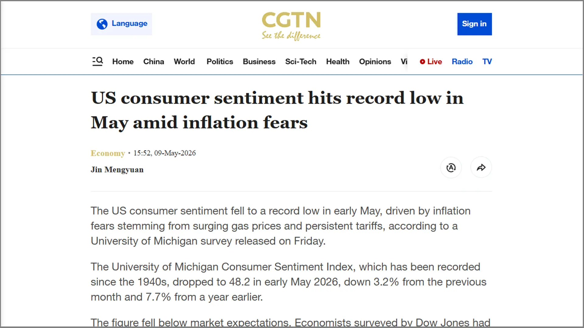 CGTN