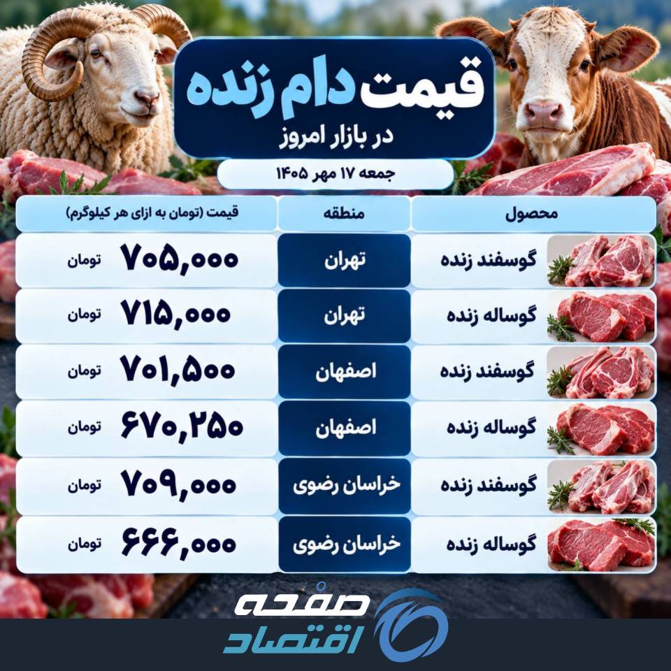 قیمت دام
