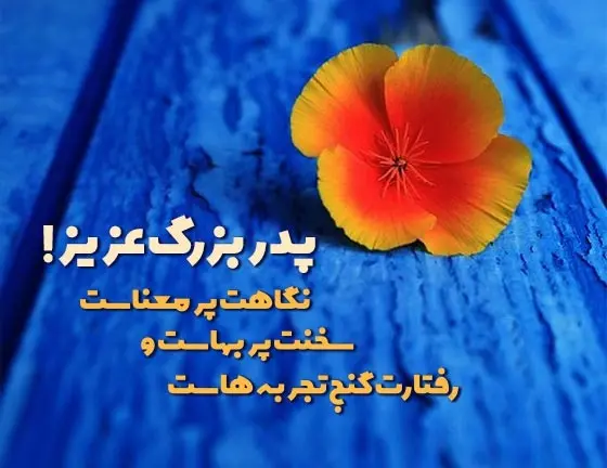 تبریک روز پدر به پدربزرگ1