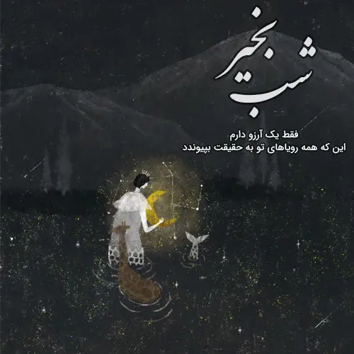 جدیدترین متن شب بخیر دوستانه ، رسمی، رمانتیک همراه با عکس نوشته