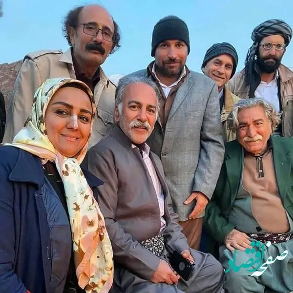 نسرین مرادی بازیگر نقش فریده در سریال نون خ ۴