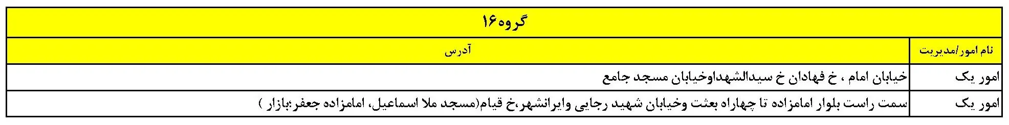 برنامه قطعی برق یزد شنبه 4 اسفند 1403 و جدول خاموشی برق یزد (6)