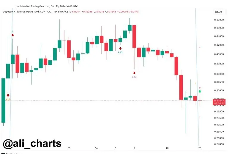 مهم ترین پیش‌ بینی قیمت دوج کوین در سال ۲۰۲۵ | رالی سهمی‌وار دوج‌ کوین در راه است؟