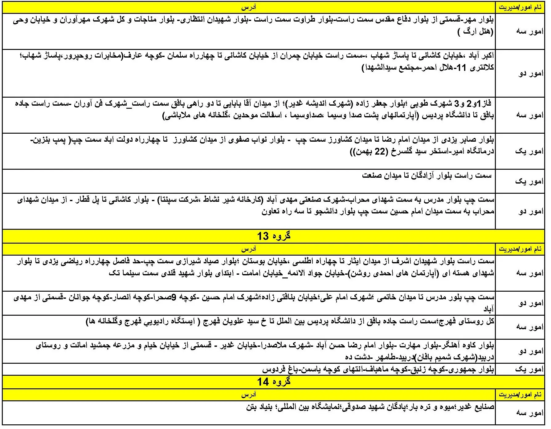 جدول خاموشی برق یزد 8اسفند1403 (4)