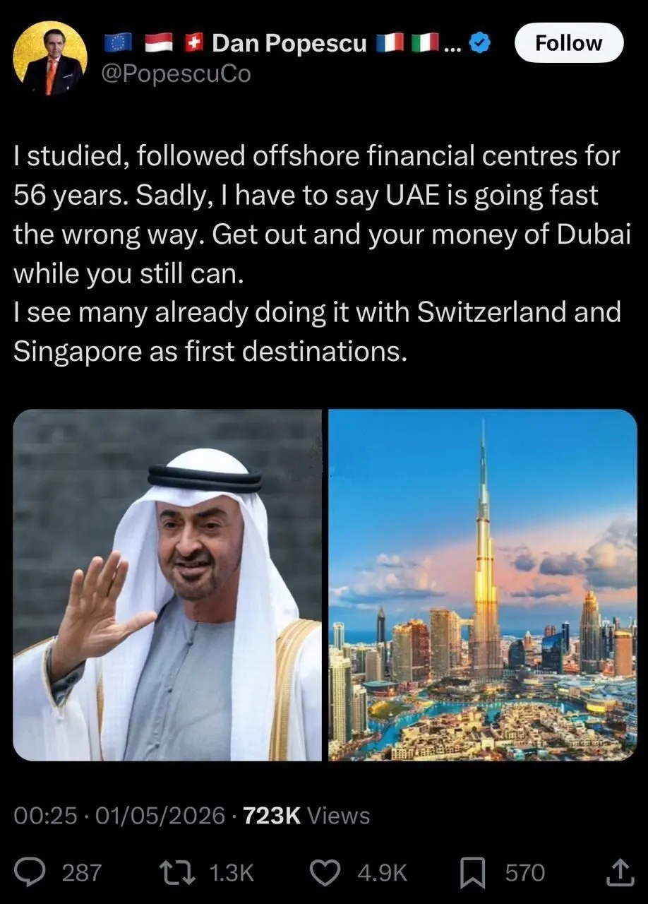 از دبی فرار کنید