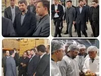  نظارت میدانی نماینده ویژه رییس جمهور از وضعیت تولید در منطقه ویژه اقتصادی گرمسار