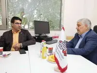 بازدید مدیر عامل بانک توسعه تعاون از شرکت بتن پرشین کیش