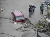 سیل در شمال هند چند کشته برجای گذاشت؟ 