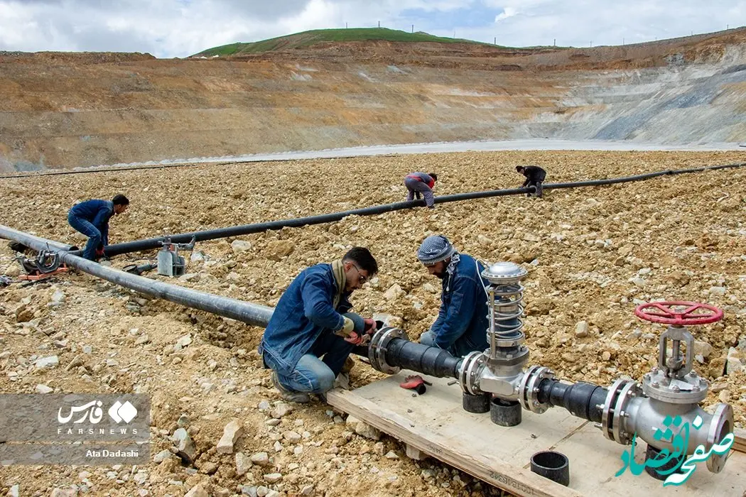 مراحل تولید کاتد مس به روش هیپ لیچینگ در مس سونگون آذربایجان