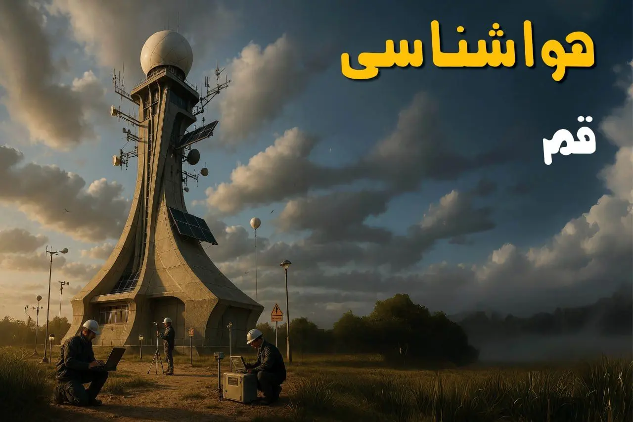 پیش بینی وضعیت آب و هوا قم فردا دوشنبه ۱۲ خرداد ماه | خبر فوری هواشناسی قم ۲۴ ساعت آینده