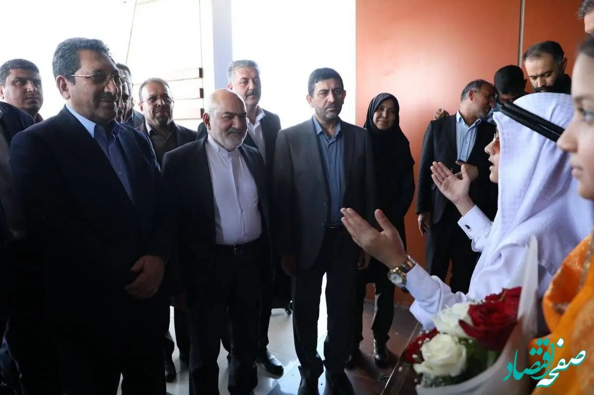 وزیر صمت دقایقی پیش وارد فرودگاه بین‌المللی شهید حاج قاسم سلیمانی اهواز شد