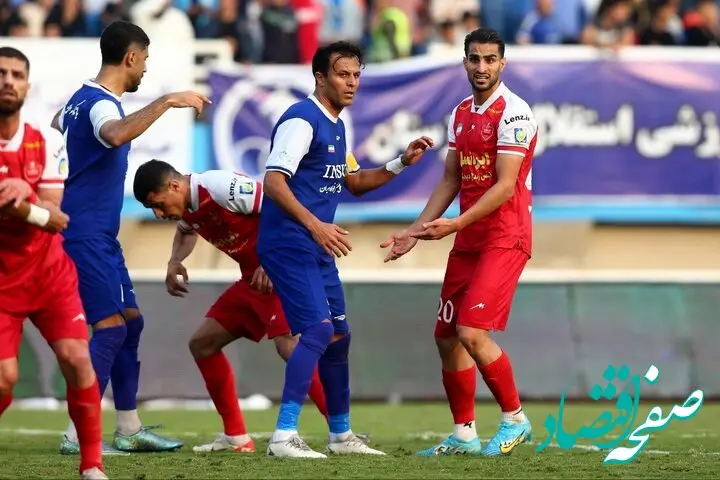 استقلال خوزستان  ۲ - پرسپولیس ۲ / توقف دوباره پرسپولیس اینبار در اهواز  