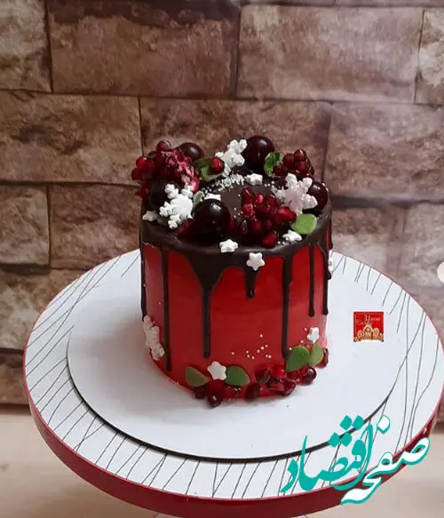 کیک شب یلدا ۱۴۰۴ جدید، لاکچری و ساده برای مدرسه، عروس و مهمانی