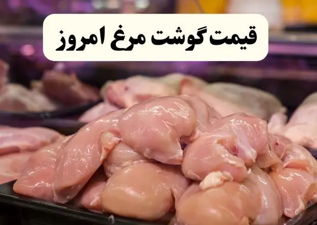 قیمت انواع گوشت مرغ  امروز شنبه ۲۰ اردیبهشت ۱۴۰۴ | مرغ بدون استخوان امروز چند؟