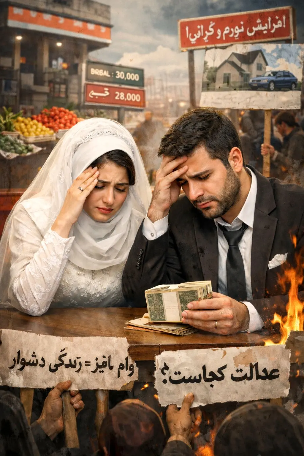 بانک‌ها چرا وام ازدواج نمی‌دهند؟ هشدار نماینده مجلس درباره نارضایتی یک میلیون زوج جوان