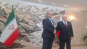 دیدار پزشکیان و پوتین در اجلاس شانگهای