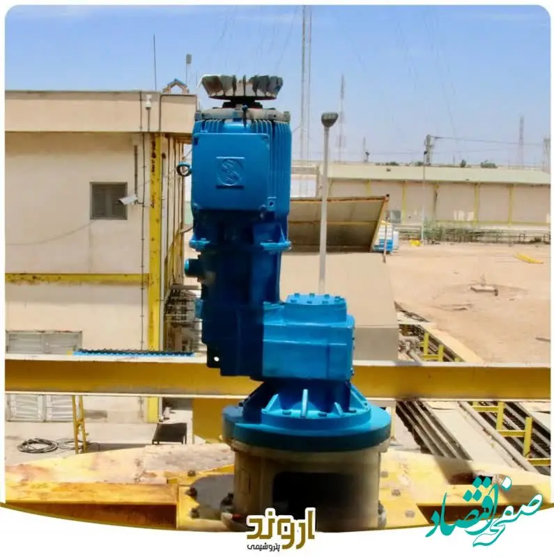 بازطراحی و ساخت کامل گیربکس همزن در پتروشیمی اروند