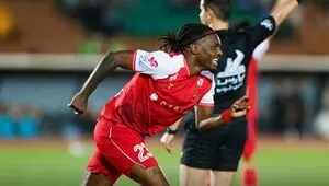 ویدیو گل اول پرسپولیس به صنعت نفت آبادان توسط بیفوما