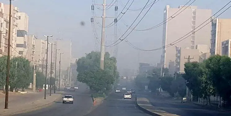 آخرین وضعیت شاخص آلودگی هوای خوزستان امروز شنبه ۲۲ دی ۱۴۰۳