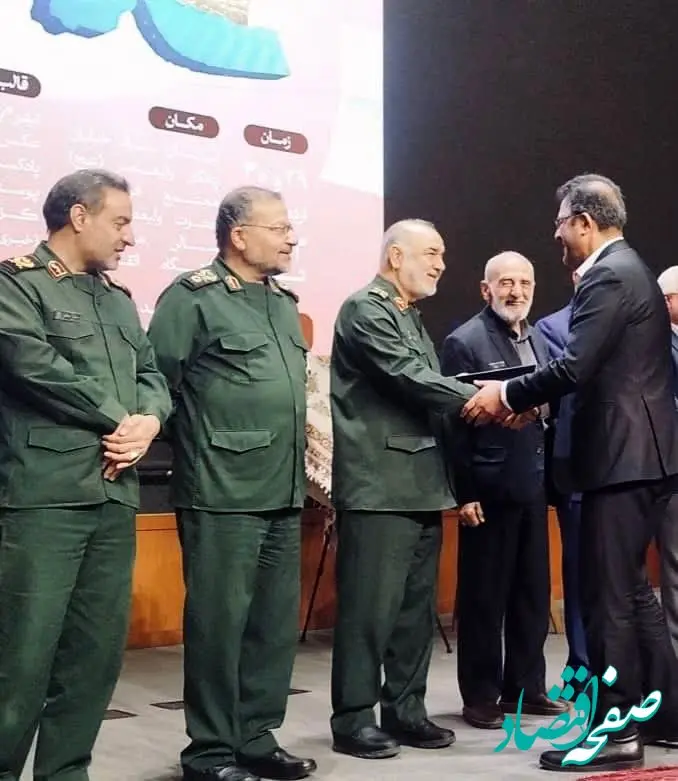 تقدیر سردار سلامی از مدیرعامل شرکت نفت ستاره خلیج فارس

