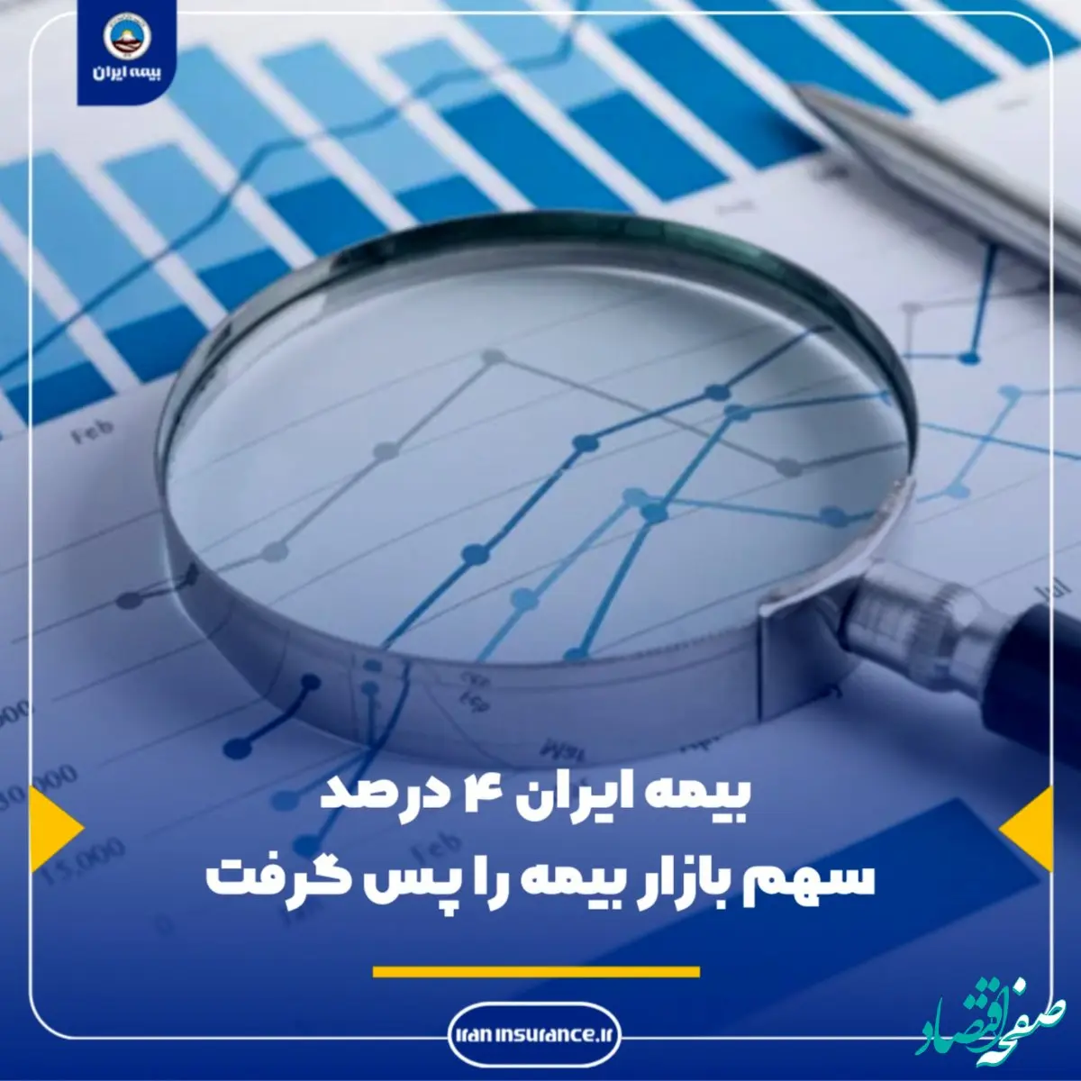 بیمه ایران ۴ درصد از سهم بازار بیمه را پس گرفت