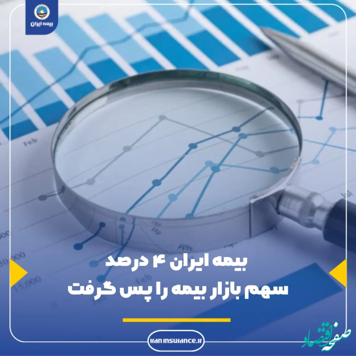 بیمه ایران ۴ درصد از سهم بازار بیمه را پس گرفت