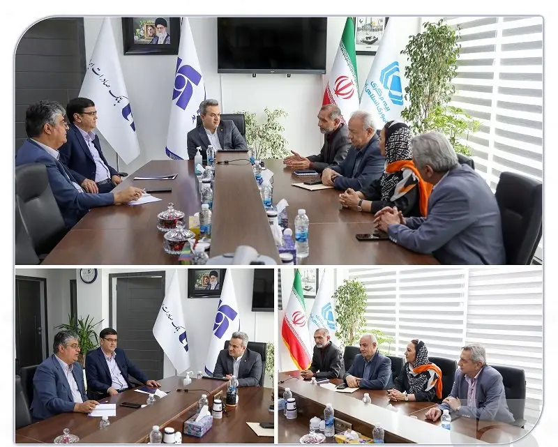 دیدار هیئترئیسۀ کانون بازنشستگان بانک صادرات ایران با مدیرعامل بیمه سرمد