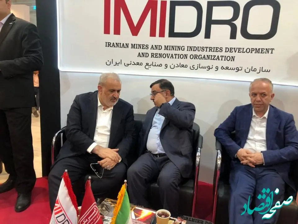 بازدید وزیر صمت از غرفه ایریتک در نمایشگاه اکسپو

