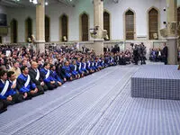 حضور مدیرعامل شرکت فولاد هرمزگان در دیدار رهبری با کارگران و کارفرمایان منتخب کشوری