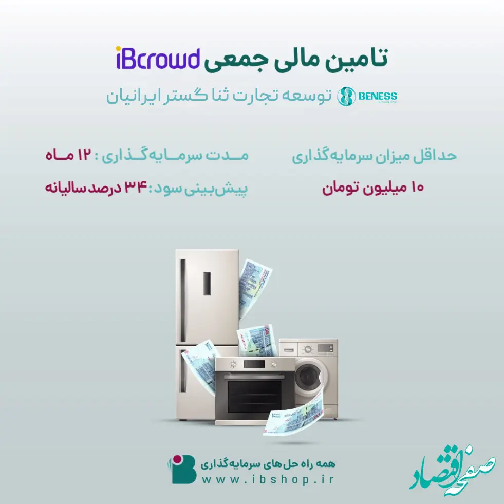 آغاز پویش تامین مالی جمعی شرکت «توسعه تجارت ثنا گستر ایرانیان»
