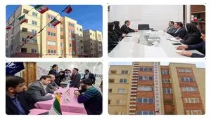 با حمایت مالی بانک مسکن پروژه ۱۲۰ واحدی نهضت ملی شاهدیه یزد افتتاح شد/ قدردانی از عملکرد بانک مسکن