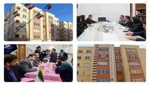 با حمایت مالی بانک مسکن پروژه ۱۲۰ واحدی نهضت ملی شاهدیه یزد افتتاح شد/ قدردانی از عملکرد بانک مسکن