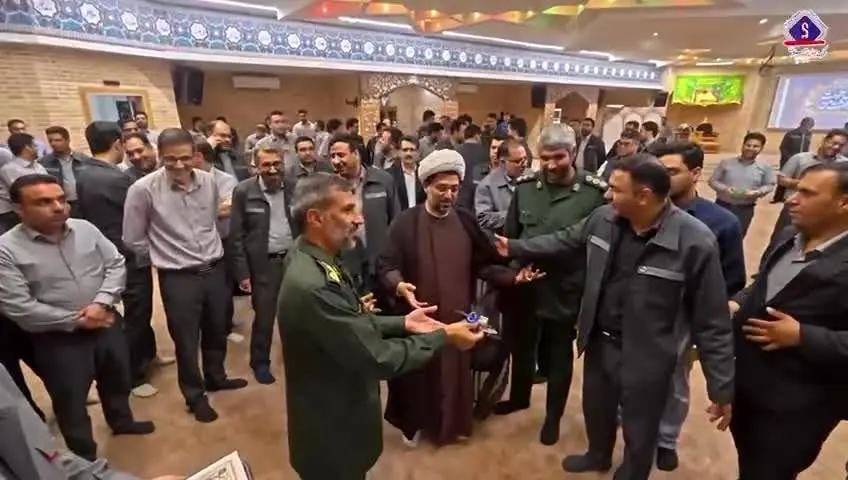 ویدئو: افتتاح پایگاه مقاومت بسیج شهید گمنام شرکت جهان فولاد سیرجان