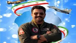 پیکر سرهنگ خلبان شهید مهدی فیروزمند در پایگاه نوژه تشییع شد