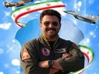 پیکر سرهنگ خلبان شهید مهدی فیروزمند در پایگاه نوژه تشییع شد