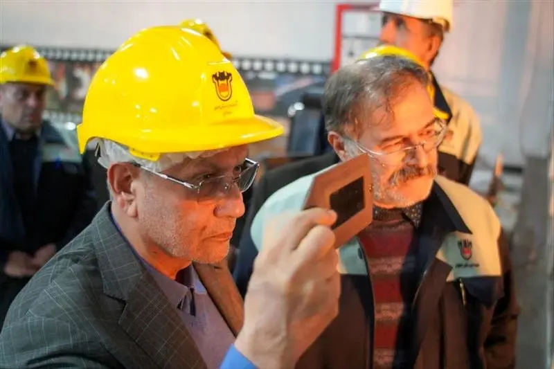 بازدید دستیار اجتماعی رییسجمهور از ذوبآهن اصفهان؛ نماد صنعت فولاد ایران