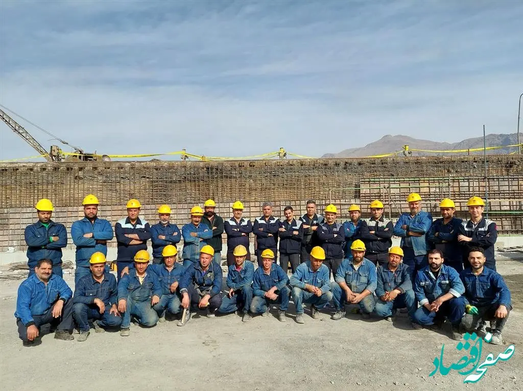 پروژه تعمیرات اساسی دیوار بتنی تَل سرباره کوره بلند شماره ۱ و ۲