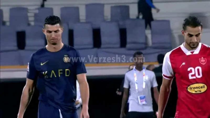 شهاب زاهدی و درخواست پیراهن رونالدو/عجیب بود!