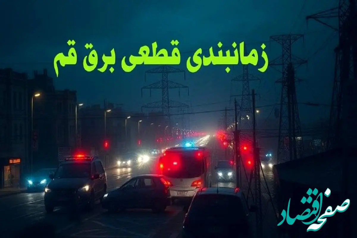 زمانبندی قطعی برق قم چهارشنبه ۱۰ بهمن ۱۴۰۳ + جدول خاموشی برق قم دهم بهمن ماه ۱۴۰۳