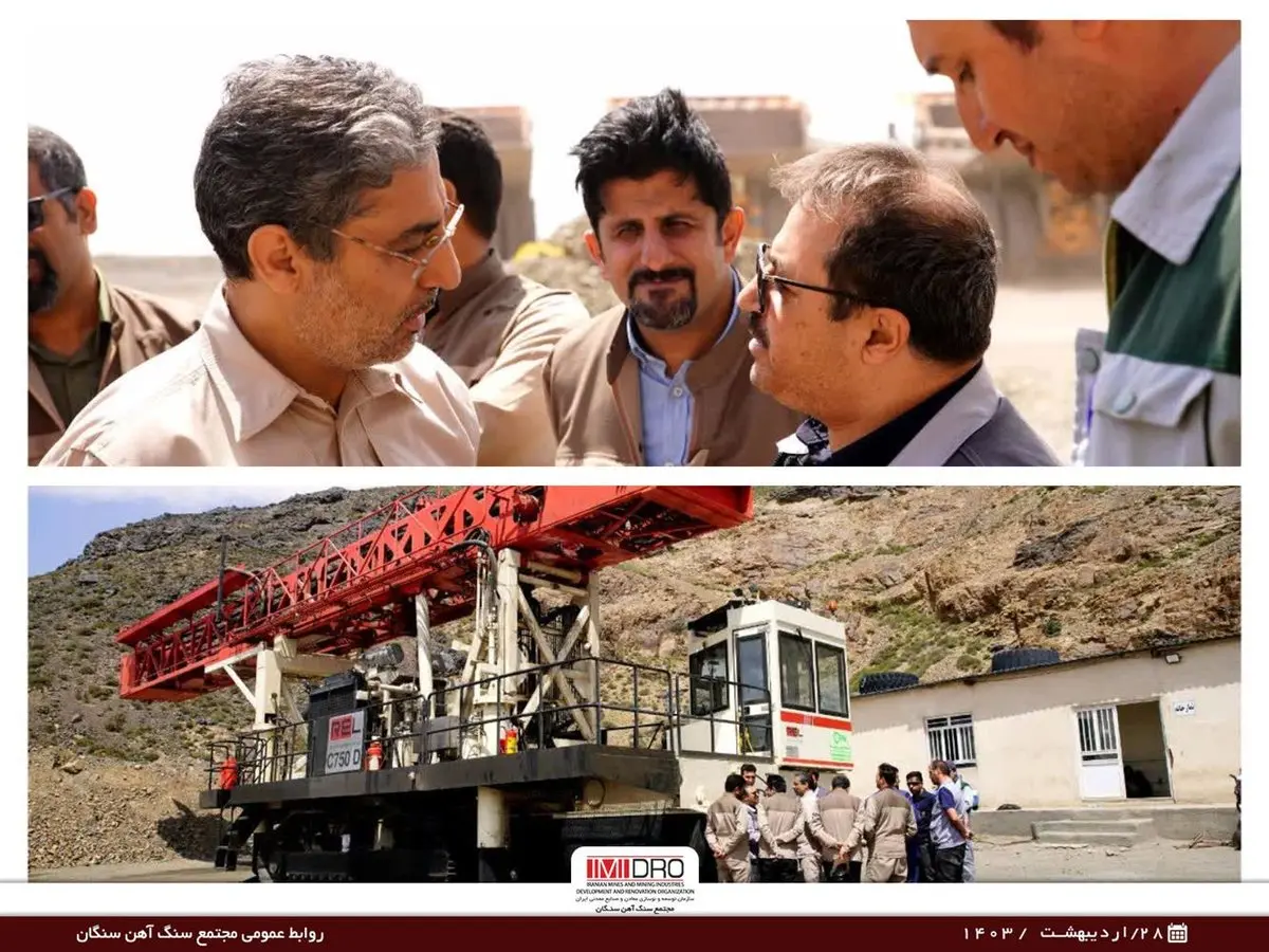 اتمام مونتاژ و شروع به کار اولین دستگاه حفاری REL C750D