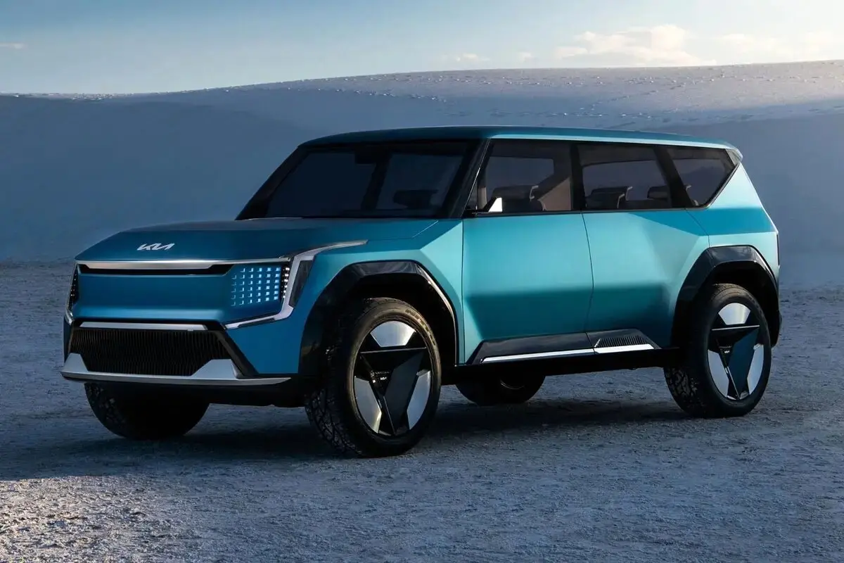 همه چیز درباره کراس اوور کیا EV۹ خودروی جذاب کره ای | عکس