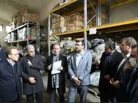 بازدید مدیران ارشد اموال تملیکی از انبار گمرک جنوب تهران