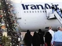 نرخ بلیت پروازهای اربعین ۱۴۰۵ چقدر شد؟ 