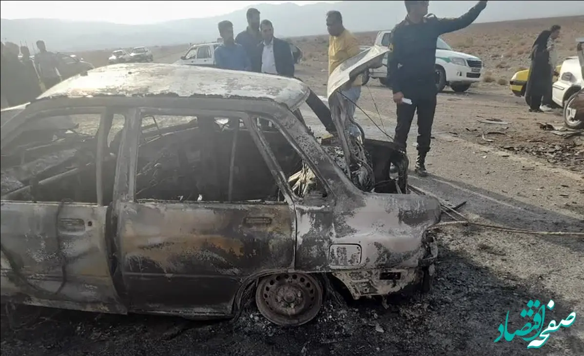 مادر و فرزندش در آتش پراید سوختند ! + جزئیات 