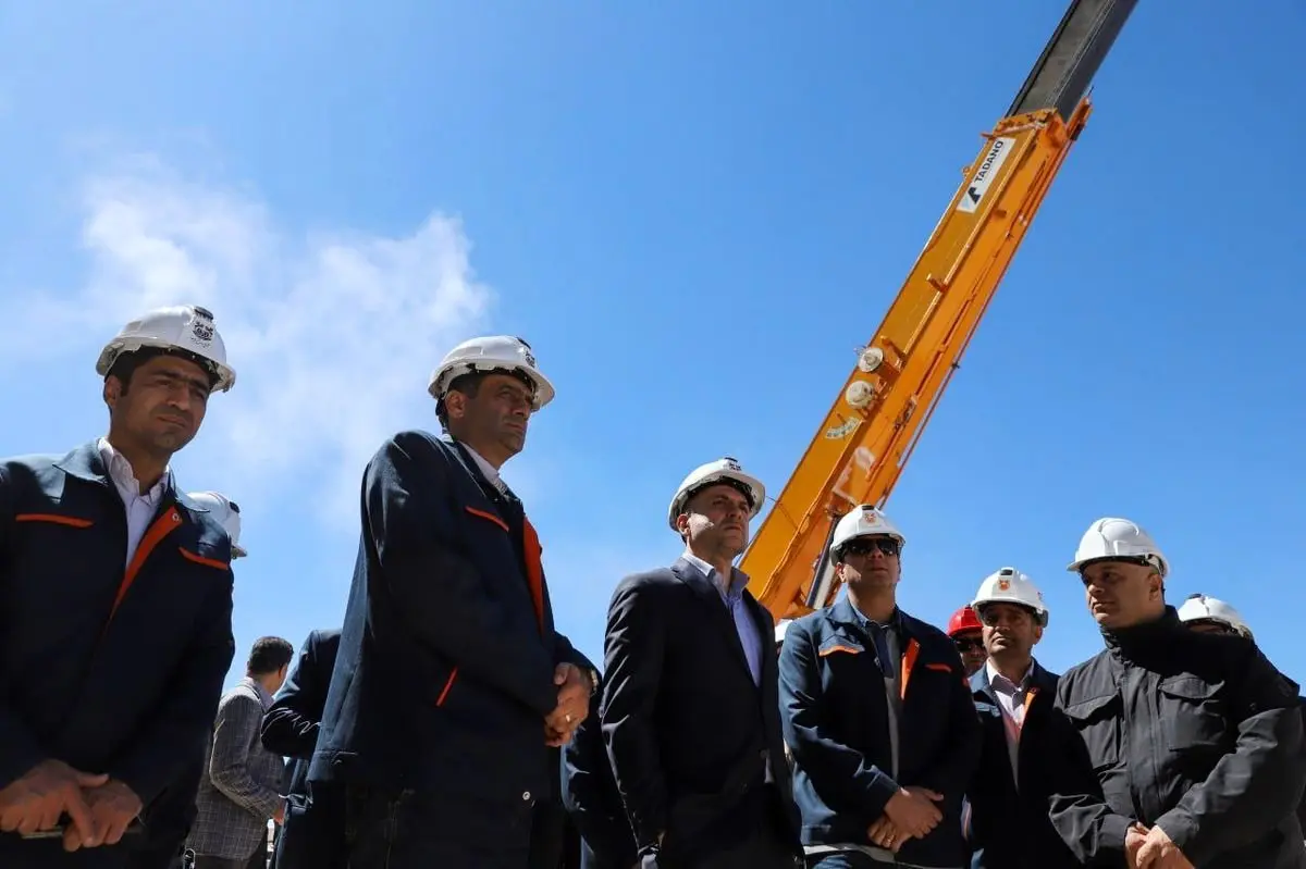 بازدید مدیرعامل شرکت ملی مس از پروژه احداث کارخانه فلوتاسیون سرباره خاتون‌آباد/دیدار با مدیران مجتمع مس شهربابک