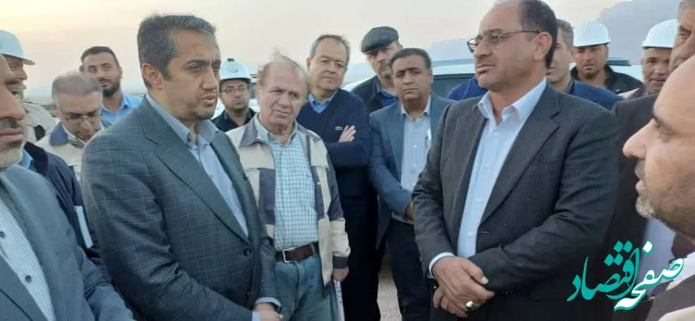 بازدید آقاجانلو از طرح فولاد بختگان