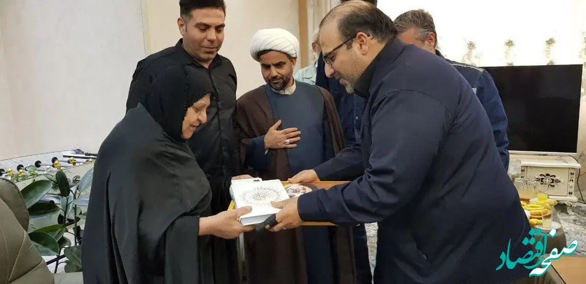 دیدار با خانواده‌ شهیدان حمید بدوی طرف زاده و سعید شیالی