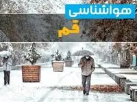 پیش بینی وضعیت آب و هوا قم فردا یکشنبه ۱۲ اسفند ۱۴۰۳ | پیش بینی هواشناسی قم طی ۲۴ ساعت آینده + آب و هوای قم