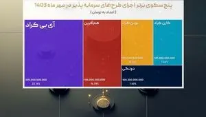 «آی‌بی‌کراد» پیشتاز تامین مالی جمعی در مهر ماه ۱۴۰۳