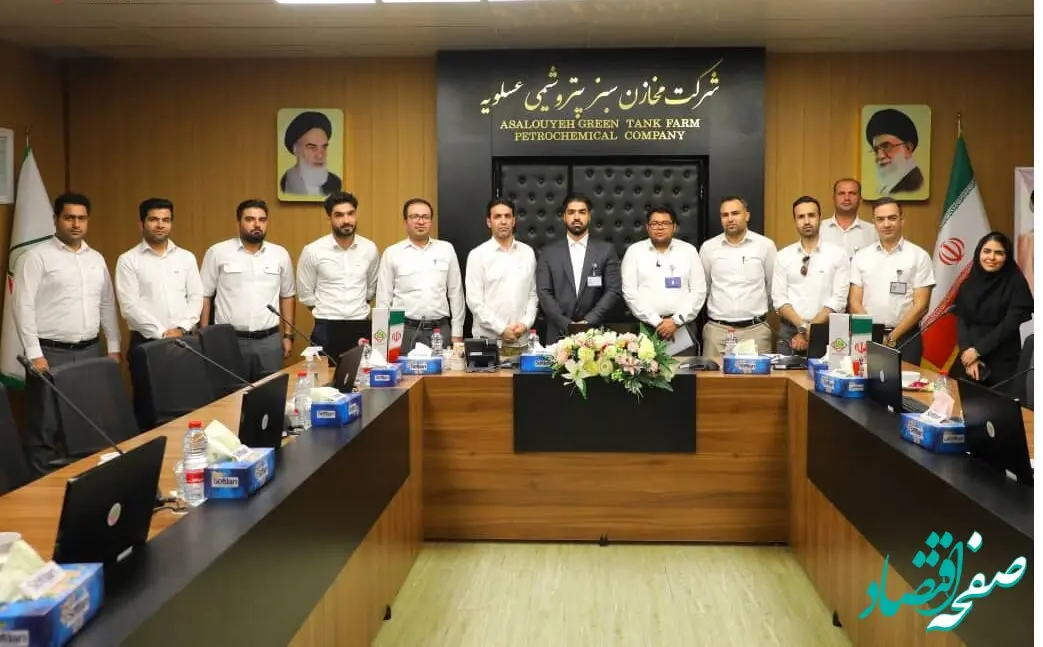 دیدار سرپرست شرکت مخازن سبز پتروشیمى عسلویه با کارکنان و مدیران در اولین روز کاری در سایت عسلویه